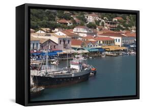 Katakolon Harbour, Peloponnese, Greece, Europe-Richardson Rolf-Framed Stretched Canvas