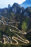 Dangerous Path in China-kataleewan intarachote-Photographic Print