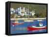 Katapola Port, Amorgos, Cyclades, Aegean, Greek Islands, Greece, Europe-Tuul-Framed Stretched Canvas