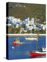 Katapola Port, Amorgos, Cyclades, Aegean, Greek Islands, Greece, Europe-Tuul-Stretched Canvas
