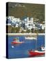 Katapola Port, Amorgos, Cyclades, Aegean, Greek Islands, Greece, Europe-Tuul-Stretched Canvas