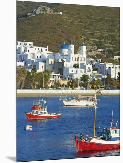 Katapola Port, Amorgos, Cyclades, Aegean, Greek Islands, Greece, Europe-Tuul-Mounted Photographic Print