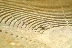 The Fragment of Ancient Theatre in Kourion, Cyprus (Tilt-Shift Miniature Effect)-katatonia82-Framed Photographic Print