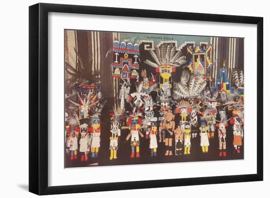 Katchina Dolls, New Mexico-null-Framed Art Print