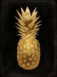 Gold Pineapple on Black II-Kate Bennett-Giclee Print