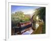 Kate Boat on the Grand Union Canal, 2001-Kevin Parrish-Framed Giclee Print