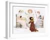 'Kate Greenaway before the fates'-Kate Greenaway-Framed Giclee Print