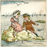 Title Page Design, the Queen of the Pirate Isle-Kate Greenaway-Art Print
