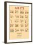 Kate Greenaway's ABC's-Kate Greenaway-Framed Art Print