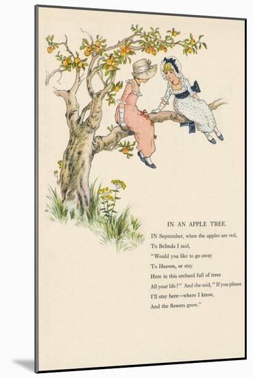 'Kate Greenaway's Marigold Garden', 1885, (1946)-Catherine Greenaway-Mounted Giclee Print