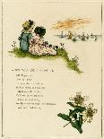 Sufferers from Arachnophobia Will Sympathise with Little Miss Muffet-Kate Greenaway-Art Print