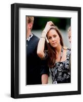 Kate Middleton enjoy in the concert in Hyde Park tonight-null-Framed Premium Photographic Print