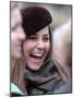 Kate Middleton in the Royal box at Cheltenham racecourse, 16th March 2007-null-Mounted Photographic Print