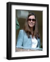 Kate Middleton in the Royal box at Cheltenham racecourse, 16th March 2007-null-Framed Premium Photographic Print