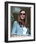 Kate Middleton in the Royal box at Cheltenham racecourse, 16th March 2007-null-Framed Premium Photographic Print