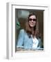 Kate Middleton in the Royal box at Cheltenham racecourse, 16th March 2007-null-Framed Premium Photographic Print