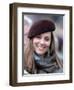 Kate Middleton in the Royal box at Cheltenham racecourse, March 16th 2007-null-Framed Photographic Print