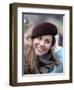 Kate Middleton in the Royal box at Cheltenham racecourse, March 16th 2007-null-Framed Photographic Print