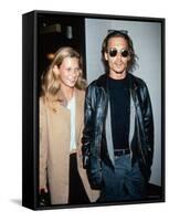 Kate Moss and Johnny Depp-null-Framed Stretched Canvas