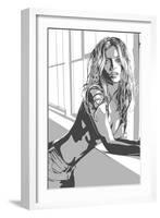 Kate Moss-Emily Gray-Framed Giclee Print