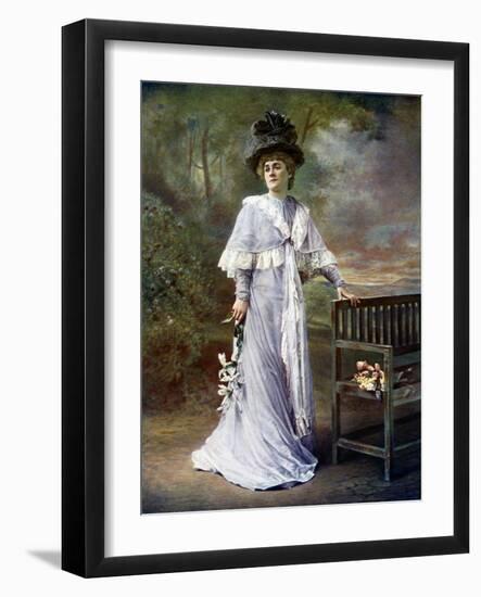 Kate Rorke (1866-194), English Actress, 1899-1900-Alfred Ellis-Framed Giclee Print