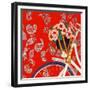 Kate's bike-Linda Arthurs-Framed Giclee Print