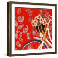 Kate's bike-Linda Arthurs-Framed Giclee Print