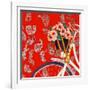 Kate's bike-Linda Arthurs-Framed Giclee Print