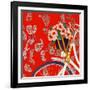 Kate's bike-Linda Arthurs-Framed Giclee Print