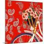 Kate's bike-Linda Arthurs-Mounted Giclee Print