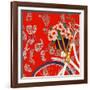 Kate's bike-Linda Arthurs-Framed Giclee Print