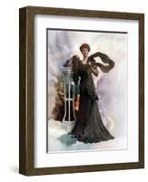 Kate Sergeantson, Actress, C1902-Ellis & Walery-Framed Giclee Print