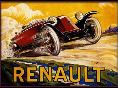 Renault (Vintage Art) Posters & Wall Art Prints | AllPosters.com