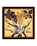 Vin Rouge Vin Blanc-Kate Ward Thacker-Giclee Print