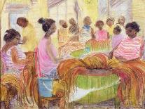 Cigar Factory, Havana-Kate Yates-Giclee Print