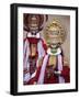 Kathakali Dance Performers, Kochi (Cochin), Kerala State, India, Asia-Gavin Hellier-Framed Photographic Print