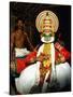 Kathakali, the Classical Dance-Drama of Kerala Region in Trivandrum, Kerala, India-null-Stretched Canvas