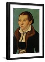 Katharina Von Bora, Martin Luther's Wife-Lucas Cranach the Elder-Framed Giclee Print