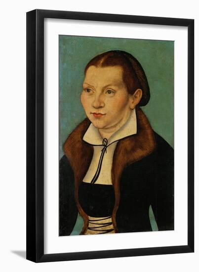 Katharina Von Bora, Martin Luther's Wife-Lucas Cranach the Elder-Framed Giclee Print