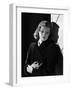 Katharine Hepburn (b/w photo)-null-Framed Photo