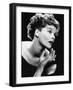 Katharine Hepburn (b/w photo)-null-Framed Photo