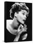 Katharine Hepburn (b/w photo)-null-Framed Stretched Canvas