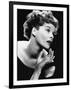 Katharine Hepburn (b/w photo)-null-Framed Photo