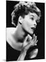 Katharine Hepburn (b/w photo)-null-Mounted Photo