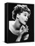 Katharine Hepburn (b/w photo)-null-Framed Stretched Canvas