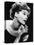 Katharine Hepburn (b/w photo)-null-Stretched Canvas