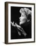 Katharine Hepburn (b/w photo)-null-Framed Photo