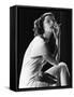 Katharine Hepburn (b/w photo)-null-Framed Stretched Canvas