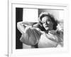 Katharine Hepburn (b/w photo)-null-Framed Photo