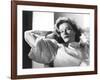 Katharine Hepburn (b/w photo)-null-Framed Photo